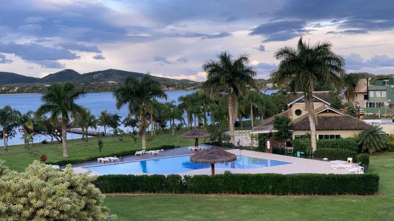 Completo apartamento em Resort na beira da lagoa Florianopolis Exterior foto