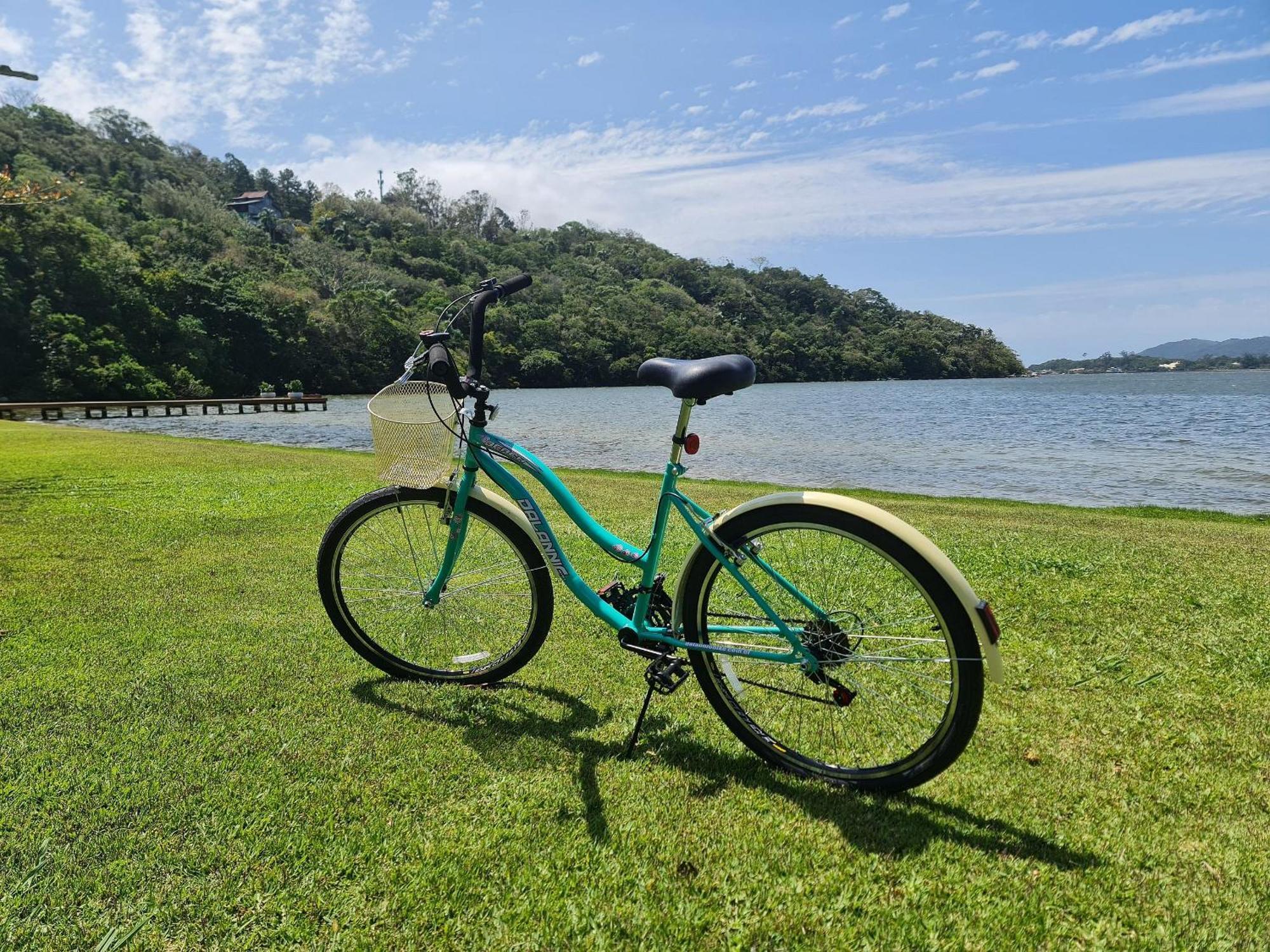 Completo apartamento em Resort na beira da lagoa Florianopolis Exterior foto