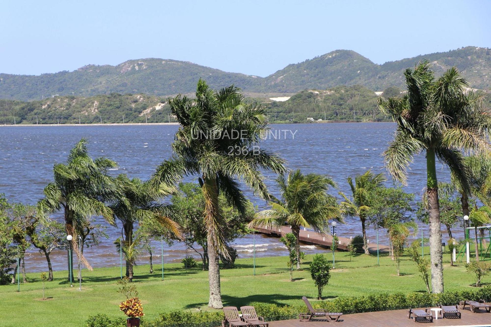 Completo apartamento em Resort na beira da lagoa Florianopolis Exterior foto